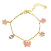 Summer Charms Bracelet (Pink)