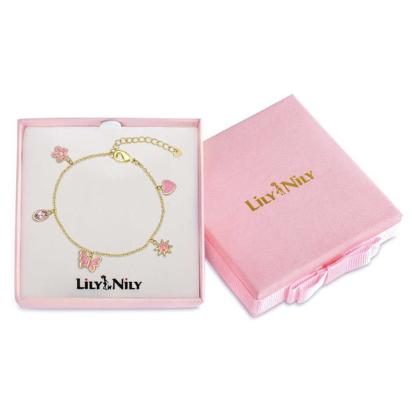 Summer Charms Bracelet (Pink)