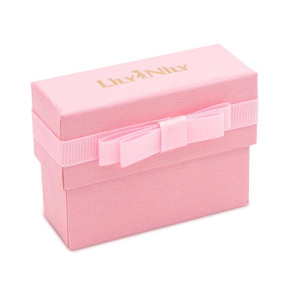 Flat Bow Bracelet (Pink/Red)