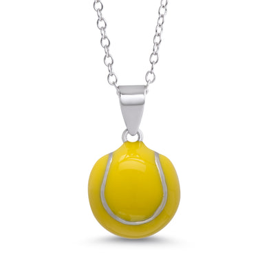 3D Tennis Ball Necklace