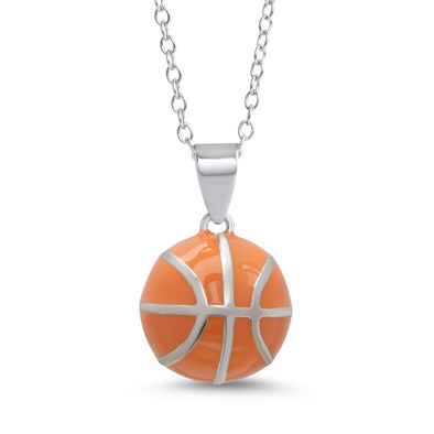 3D Basketball Necklace