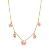 Summer Charms Necklace (Pink)