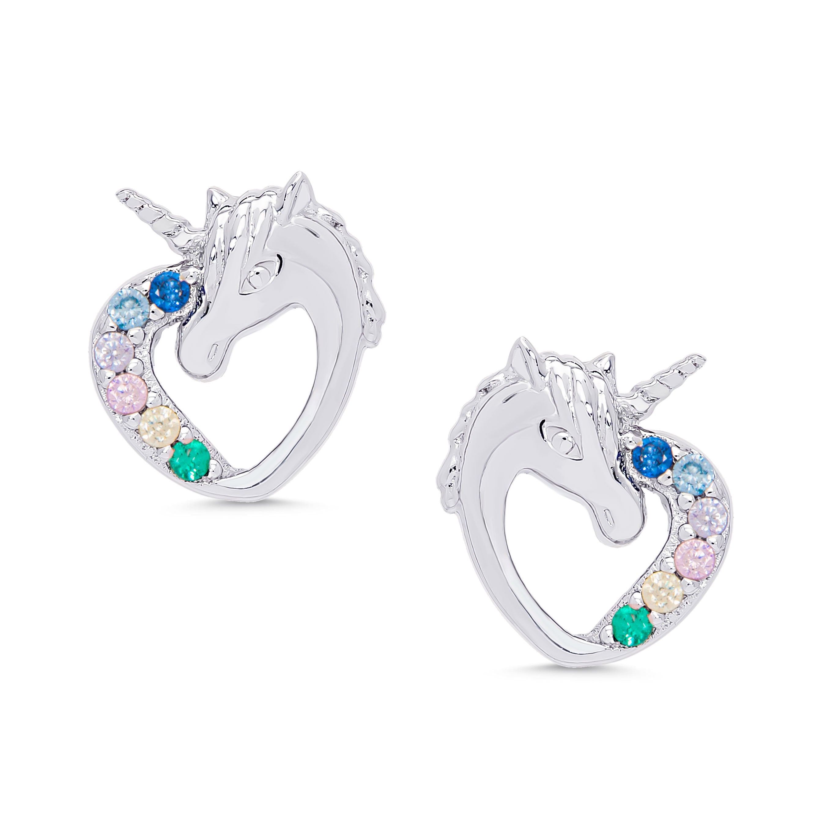 Unicorn diamond earrings cheap