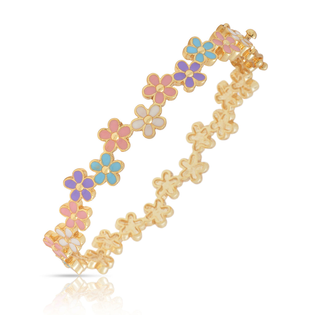 Lily Nily Flower Station Bangle, Pink main image 1