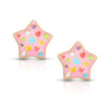 Puffed Star Stud Earrings