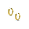 Flat Hoop Earrings - Small