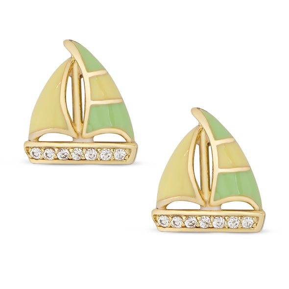 Sailboat Stud Earrings