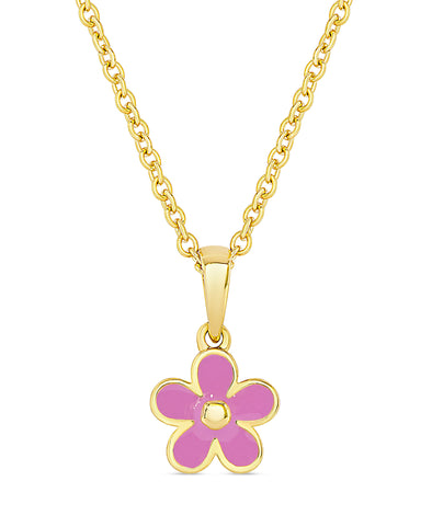 Flower Pendant (Pink)