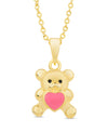 Teddy Bear Love Pendant