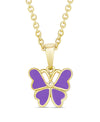 Butterfly Pendant (Purple)