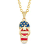 Americana Flip Flop Necklace