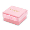 Heart & Ribbon Bow Stud Earrings
