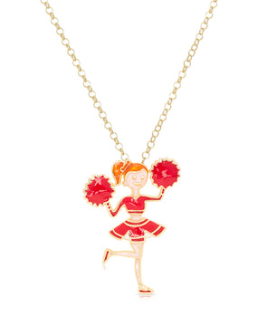 Cheerleader Pendant (Red)