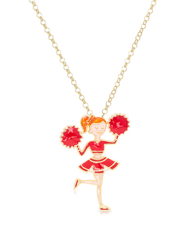 Cheerleader Pendant (Red)