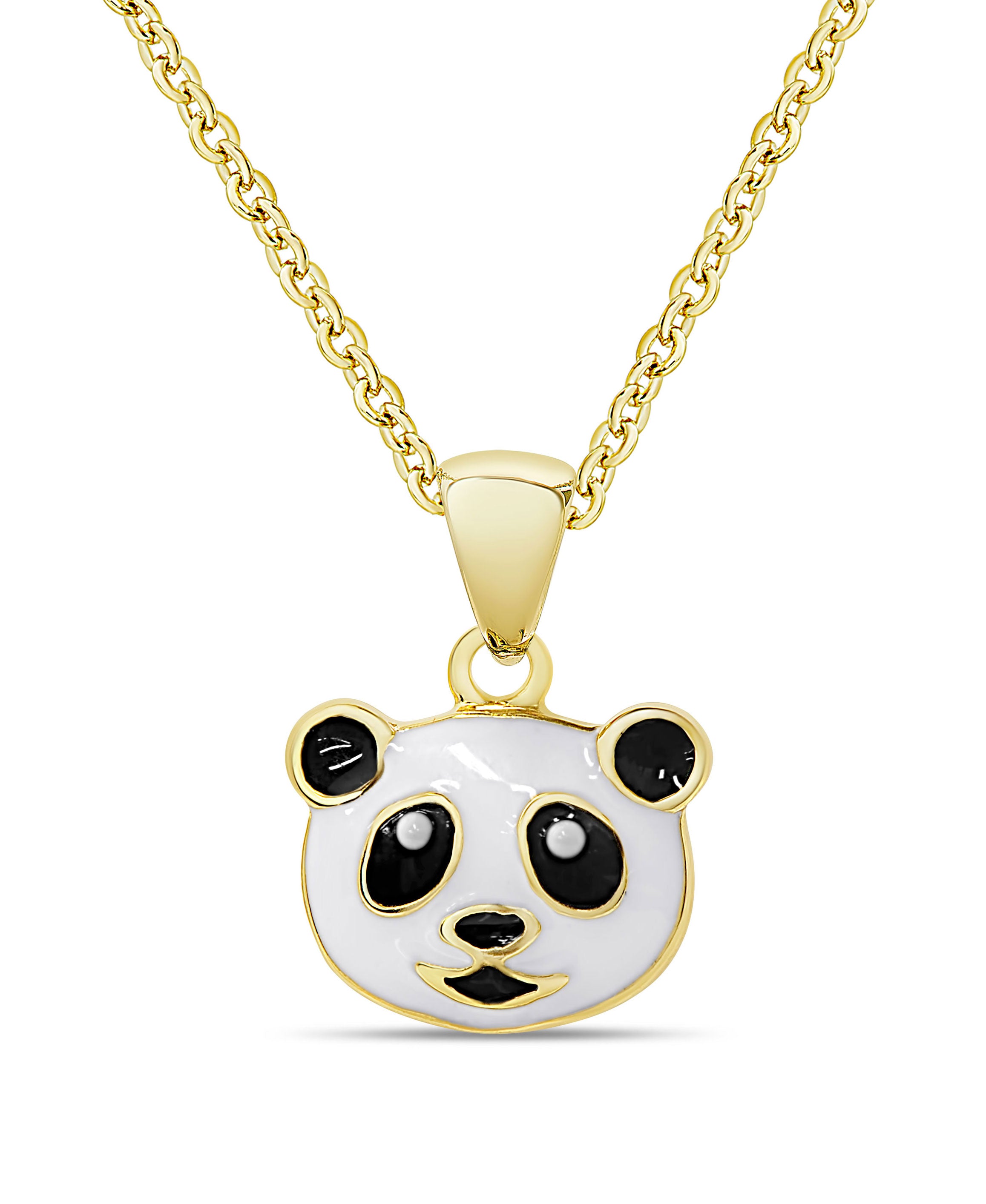 Panda Pendant Necklace Hetian Jade Sterling Silver Panda Necklace | Panda  jewelry, Girls jewelry, Panda necklace