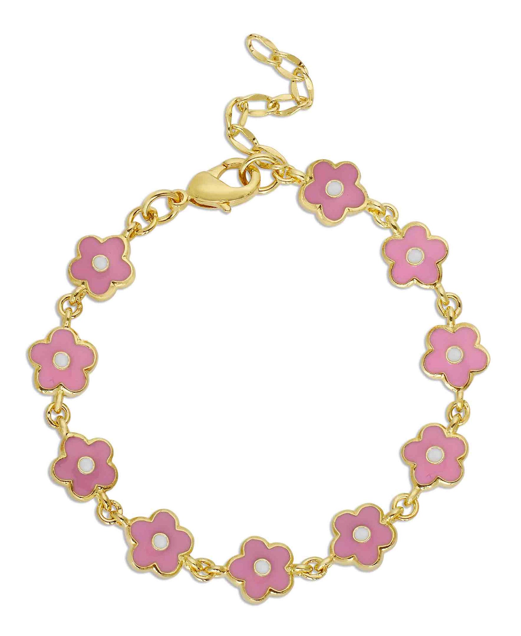 Flower Link Bracelet – Lily Nily