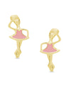 Ballerina Stud Earrings