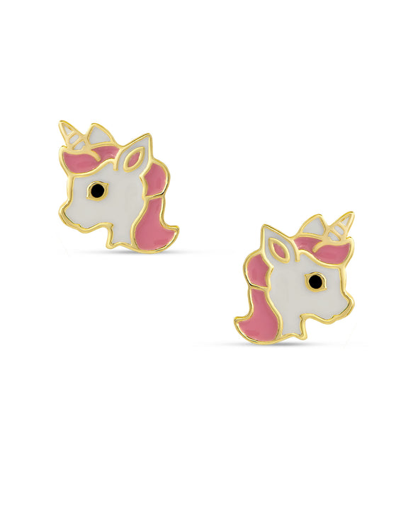 Unicorn Stud Earrings