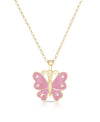 Butterfly Pendant (Pink)