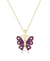 Butterfly Pendant (Purple)