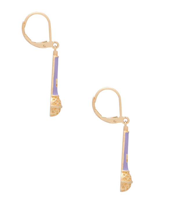 Microphone Drop Earrings